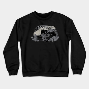 Jeepster commando offroad Crewneck Sweatshirt